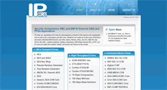 Desktop Screenshot of ipcores.com